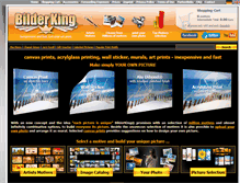 Tablet Screenshot of en.bilderking.com